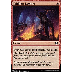 Faithless Looting - Commander 2015 (español)