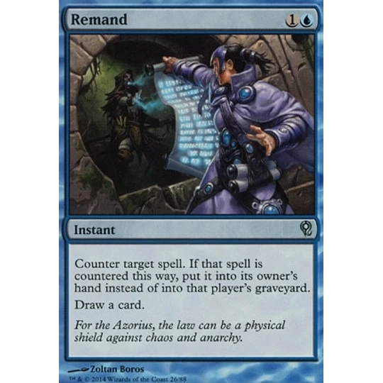 Remand - Duel Decks: Jace Vs. Vraska (inglés)