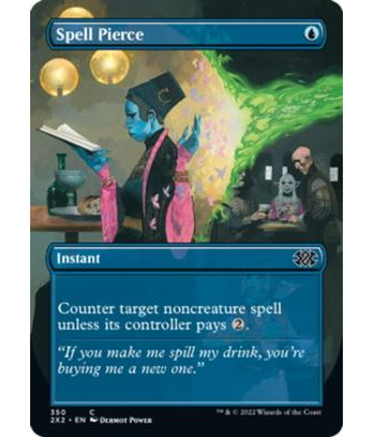 Spell Pierce (Borderless) - Double Masters 2022 Variants (inglés)