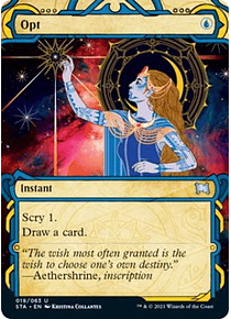Opt - Strixhaven Mystical Archive Foil (inglés)