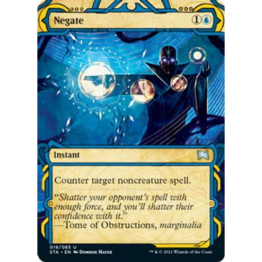 Negate (Foil Etched) - Strixhaven Mystical Archive (inglés)