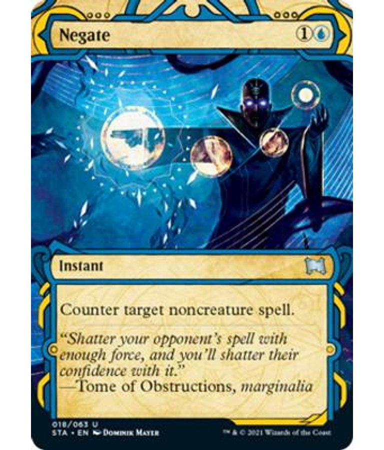 Negate (Foil Etched) - Strixhaven Mystical Archive (inglés)