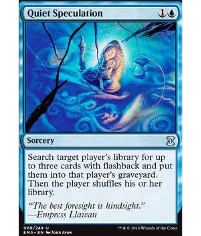 Quiet Speculation - Eternal Masters (inglés)