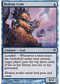 Hedron Crab - Zendikar (inglés)