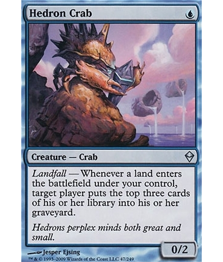 Hedron Crab - Zendikar (inglés)