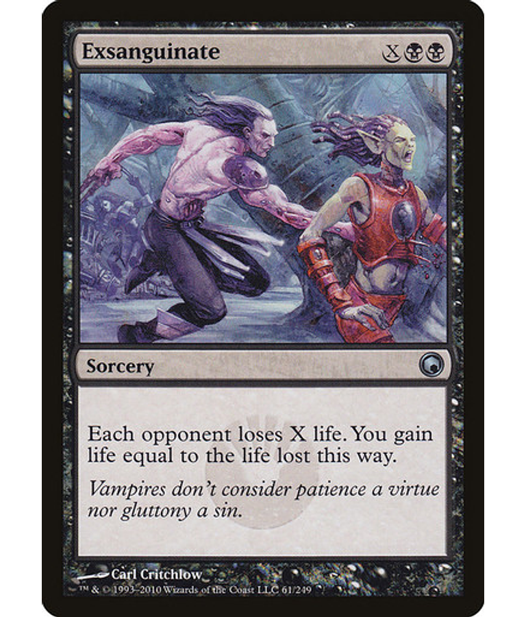 Exsanguinate - Scars of Mirrodin (inglés)