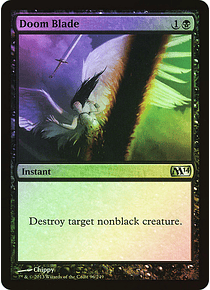Doom Blade - 2014 Core Set Foil (inglés)