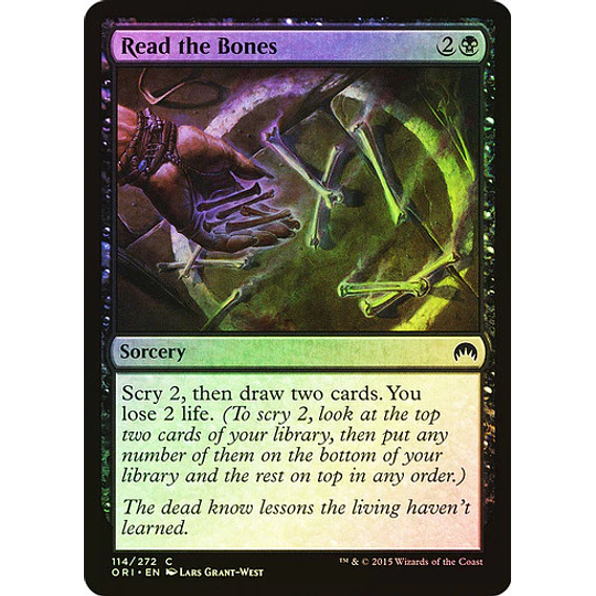 Read the Bones - Magic Origins Foil (inglés)