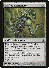 Grafted Exoskeleton - Scars of Mirrodin (español)
