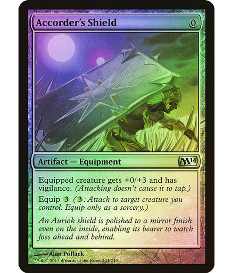 Accorder's Shield - 2014 Core Set Foil (español)