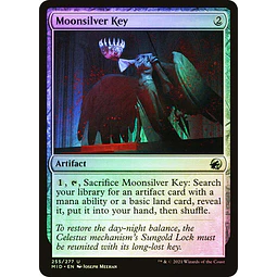 Moonsilver Key - Innistrad: Midnight Hunt Foil (inglés)