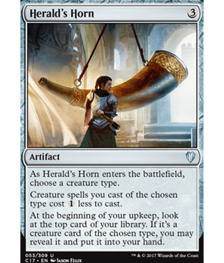 Herald's Horn - Commander 2017 (español)