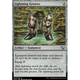 Lightning Greaves - Commander 2015 (español)