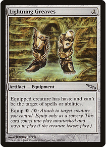 Lightning Greaves - Mirrodin (español)