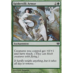 Spidersilk Armor - Duel Decks: Knights Vs. Dragons (español)