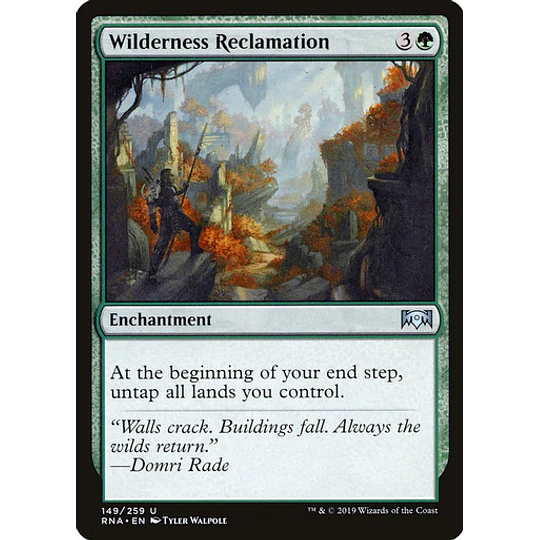 Wilderness Reclamation - Ravnica Allegiance (español)