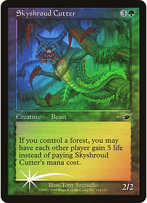 Skyshroud Cutter - Nemesis Foil (inglés)