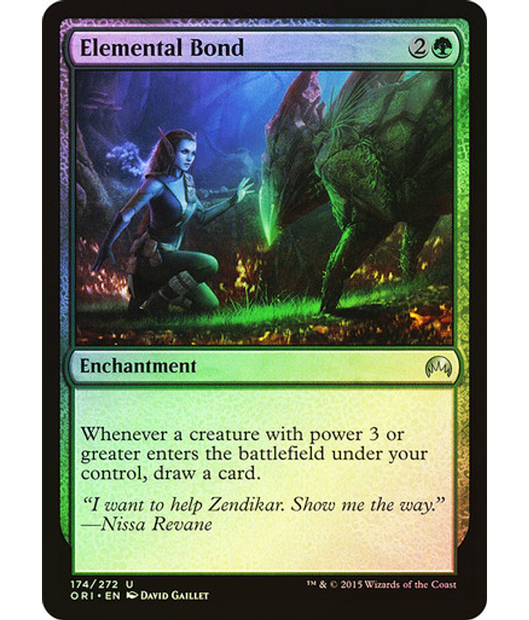 Elemental Bond - Magic Origins Foil (español)