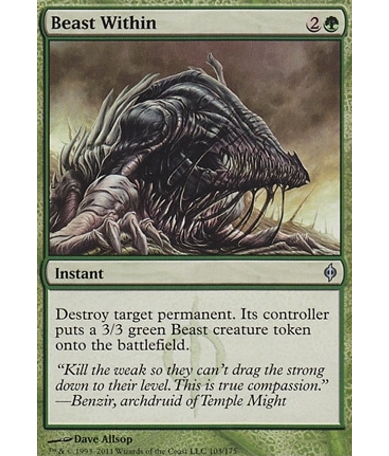 Beast Within - New Phyrexia (inglés)