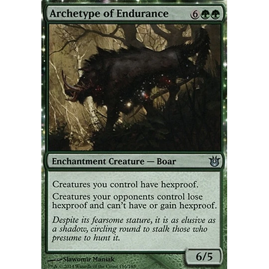 Archetype of Endurance - Born of the Gods (inglés)