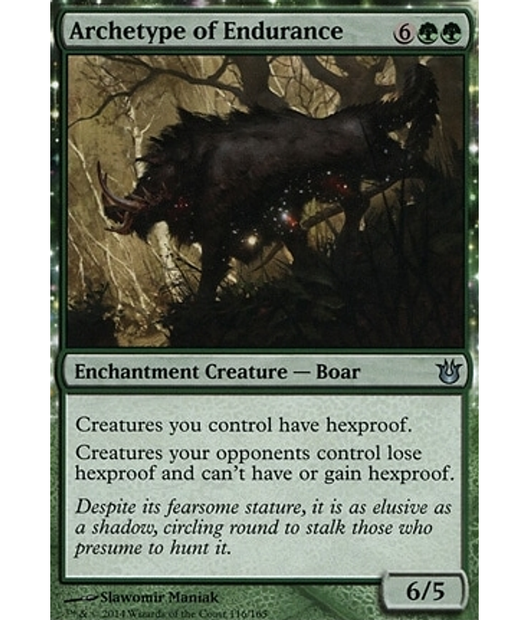 Archetype of Endurance - Born of the Gods (inglés)