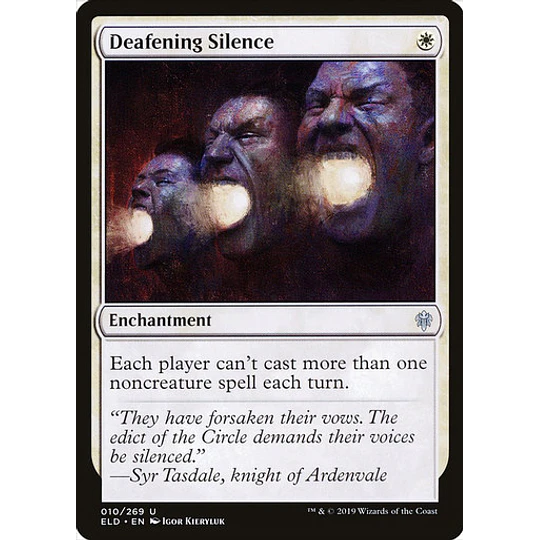 Deafening Silence - Throne of Eldraine (español)