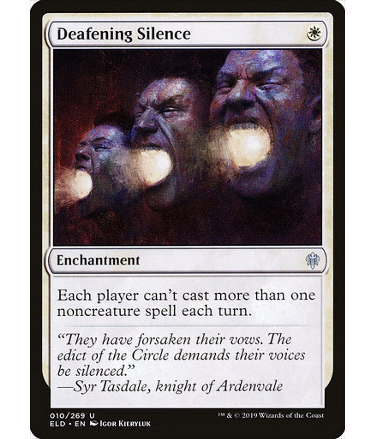 Deafening Silence - Throne of Eldraine (español)