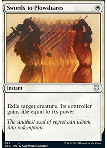 Swords to Plowshares - Adventures in the Forgotten Realms Commander Decks (inglés)