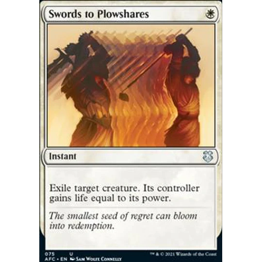 Swords to Plowshares - Adventures in the Forgotten Realms Commander Decks (inglés)