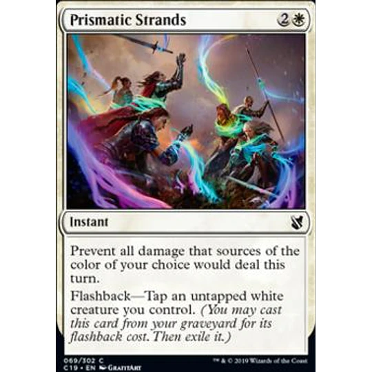 Prismatic Strands - Commander 2019 (inglés)