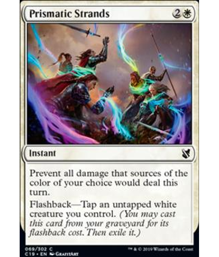 Prismatic Strands - Commander 2019 (inglés)
