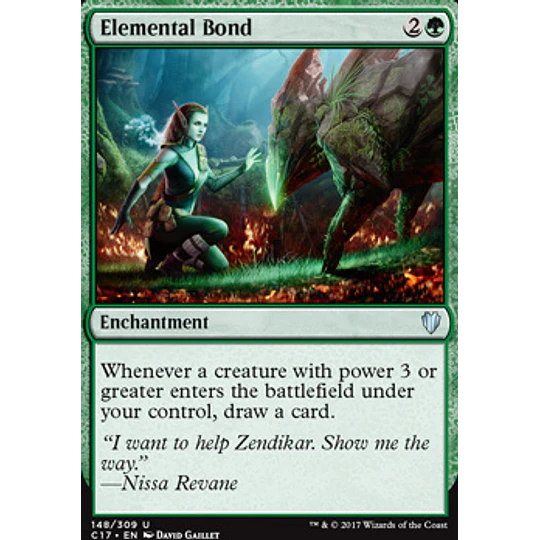 Elemental Bond - Commander 2017 (español)