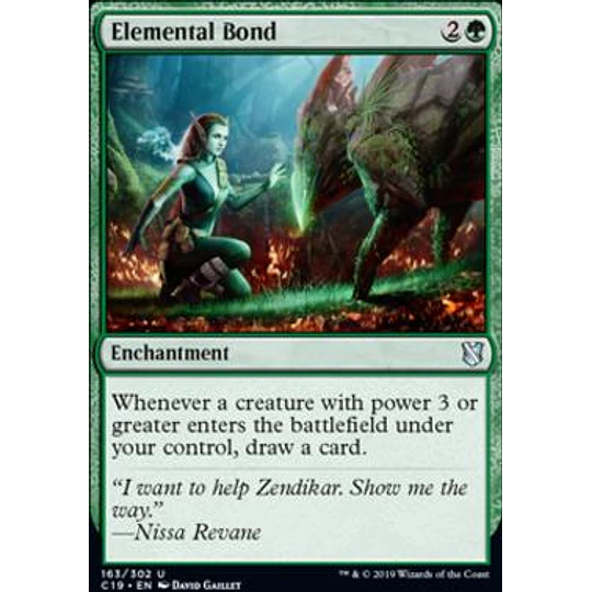 Elemental Bond - Commander 2019 (inglés)