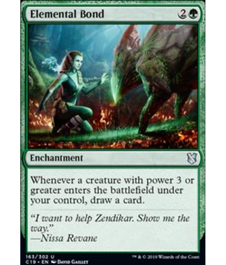 Elemental Bond - Commander 2019 (inglés)
