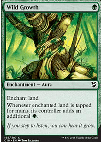 Wild Growth - Commander 2018 (inglés)