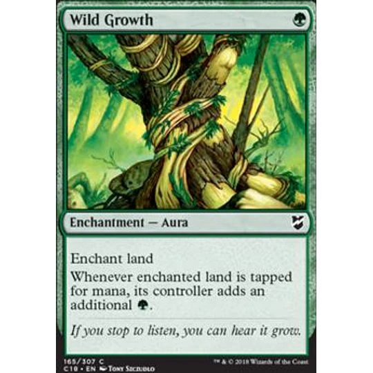 Wild Growth - Commander 2018 (inglés)