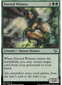 Eternal Witness - Commander 2015 (español)