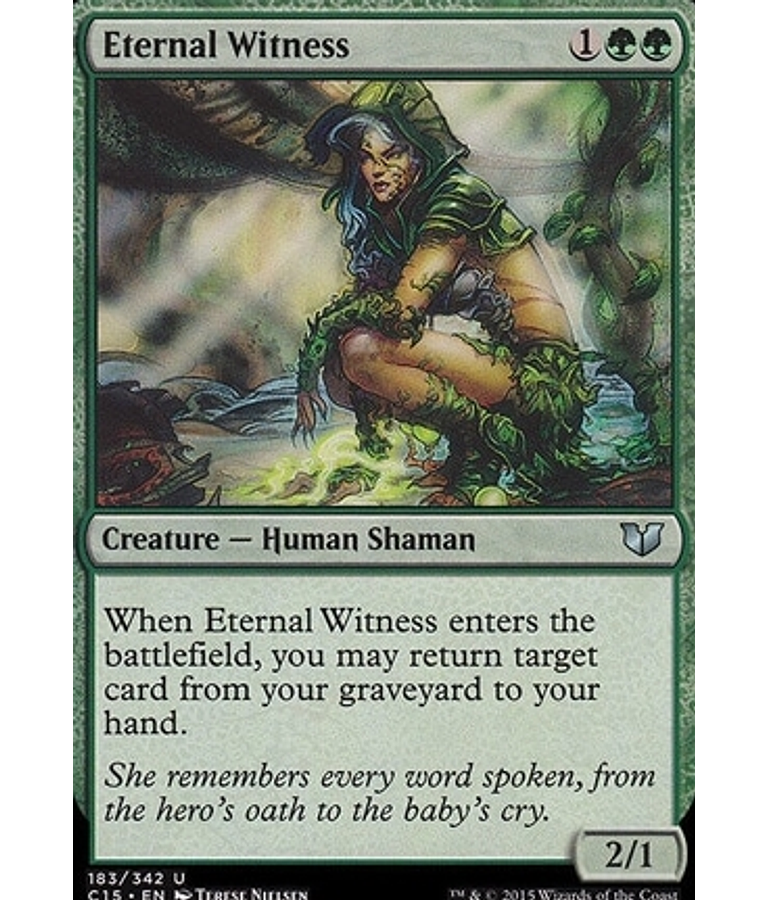 Eternal Witness - Commander 2015 (español)