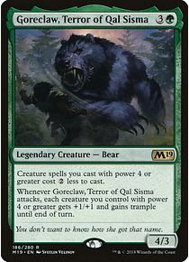 Goreclaw, Terror of Qal Sisma - Commander / EDH