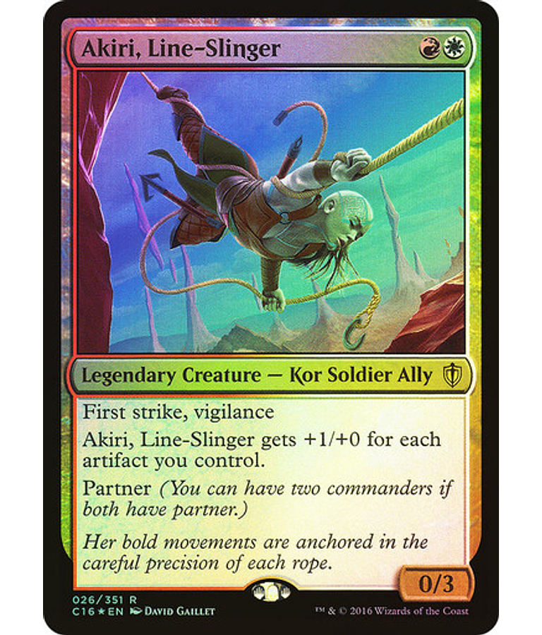 Akiri, Line-Slinger - Commander / EDH
