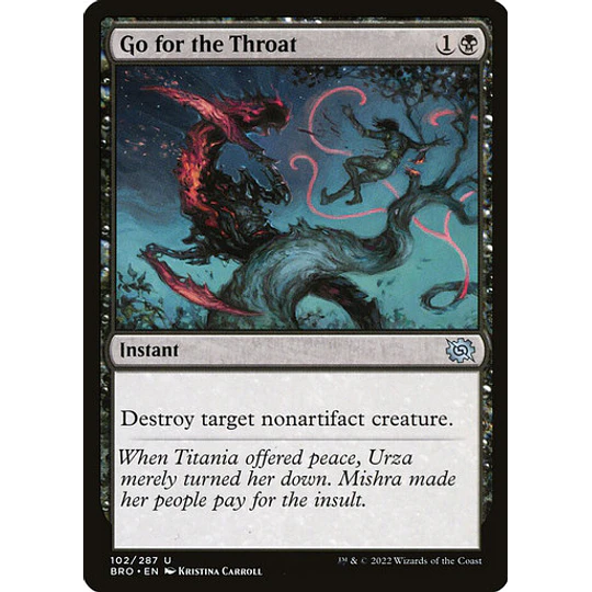 Go for the Throat - The Brothers' War (inglés)