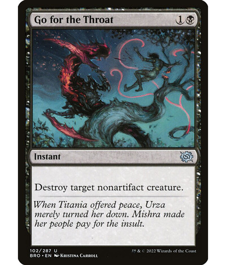 Go for the Throat - The Brothers' War (inglés)