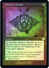 Mishra's Bauble - The Brothers' War Retro Artifacts Foil (inglés)