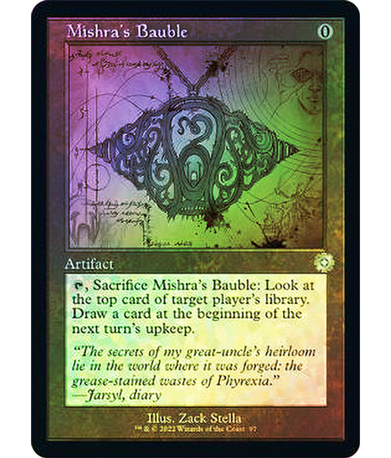 Mishra's Bauble - The Brothers' War Retro Artifacts Foil (inglés)