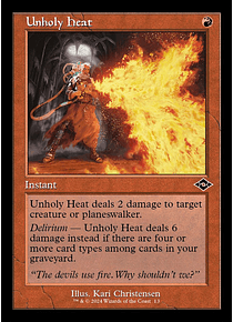 Unholy Heat (0013 - MH3 Retro Frame) - Modern Horizons 2 Variants (inglés)
