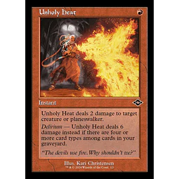 Unholy Heat (0013 - MH3 Retro Frame) - Modern Horizons 2 Variants (inglés)