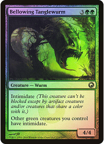 Bellowing Tanglewurm - Scars of Mirrodin Foil (español)