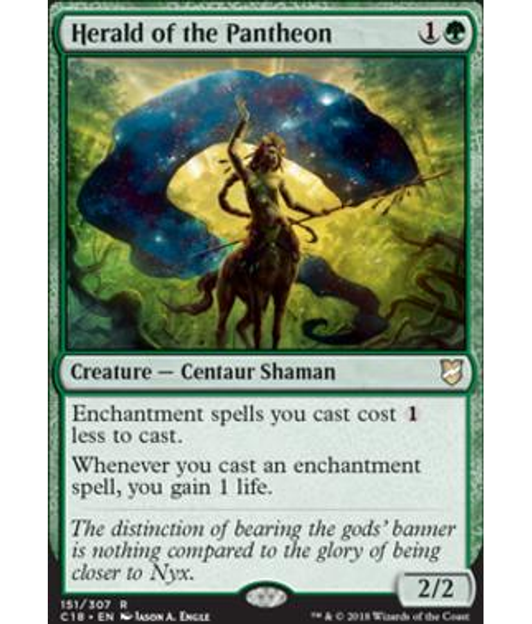 Herald of the Pantheon - Commander 2018 (inglés)