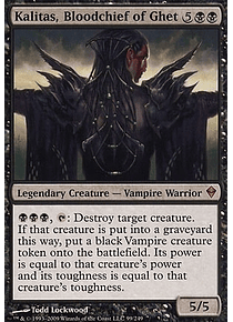 Kalitas, Bloodchief of Ghet - Zendikar (español)