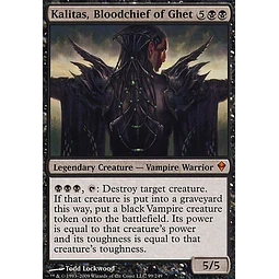 Kalitas, Bloodchief of Ghet - Zendikar (español)